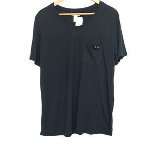 Nwt Comfort & Co black short sleeve shirt size XL